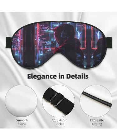 Hacker Era Ultra-Soft Light-Blocking Eye Mask - Best for Comfort & Restful Sleep | Worldwide Shipping - Buy Online on GoSupps.com