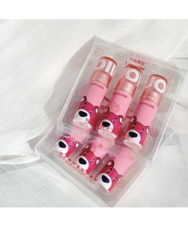 Dulele 3PCS Matte Velvet Liquid Lipstick Set | Long-Lasting Cute Bear Lip Gloss & Stain | Non-Stick 24 Hour Lip Makeup for Girls - International Shipping - Buy Online on GoSupps.com