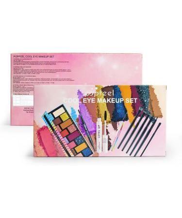 RoseFlower Makeup Kit for Women All in One Makeup Gift Set for Women and Teen Girl Full Makeup Kit with Eyeshadow Palette Mascara Eyeliner Pencil Eye Shadow Brush 141 - Buy Online on GoSupps.com