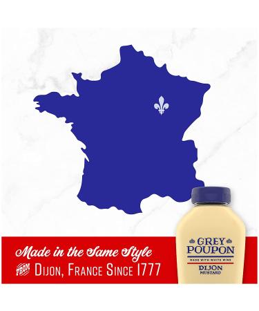 Grey Poupon Dijon Mustard 10oz Squeeze Bottle - Pack of 2 - Buy Online on GoSupps.com