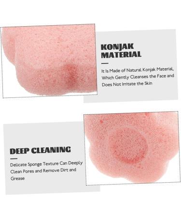 minkissy Cleansing Sponge Plant Face Cleaning Face for Cleansing and Exfoliating for Facials Facial Cleansing Sponge Sponge Face Wash Round - Buy Online on GoSupps.com