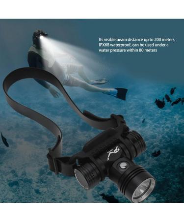 High-Performance Waterproof Diving Light - 10W 1000LM Aluminum Alloy Flashlight with IPX68 Rating & 5 Modes for Underwater Fishing & Cave Exploration - Buy Online on GoSupps.com