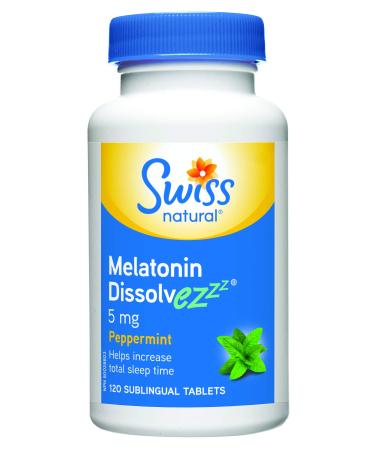Swiss Natural Melatonin Dissolvezzz 5 mg Tablet 120