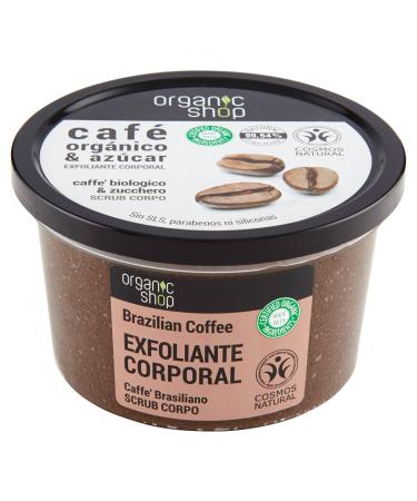 Brazilian Coffee Body Scrub | Organic & Natural Exfoliant for Glowing Skin | International Shipping Available - Buy Online on GoSupps.com