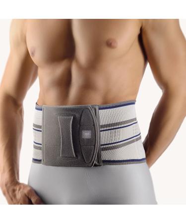 Bort StabiloBasic back support with pad 4 silver