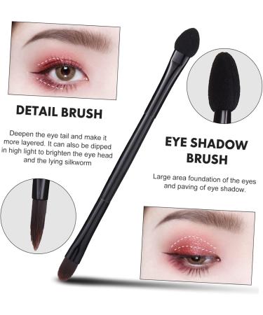 DOITOOL Powder Applicator 20pcs Double Eye Shadow Makeup Eyeshadow Eye Sponge Eye Shadow Brush Miss Makeup Tools - Buy Online on GoSupps.com