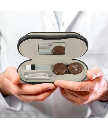 Lalafina Dual-Purpose Glasses Case | Stylish PU Leather Storage for Sunglasses & Eyeglasses | 15.8x7.4cm | International Shipping Available - Buy Online on GoSupps.com