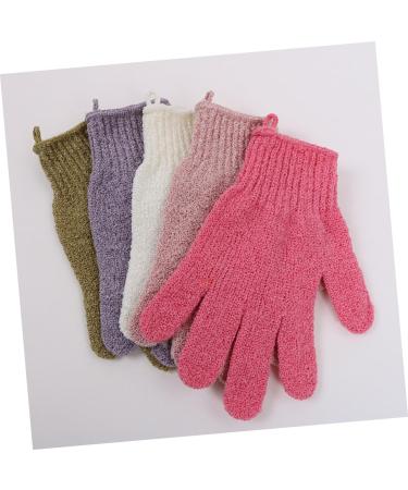 Buy FRCOLOR 15 Pairs Exfoliating Mitten & Bath Scrubber Gloves - Double Sided Shower Towel for International Shipping - Buy Online on GoSupps.com