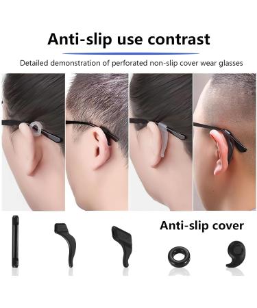 32 Pairs Anti-Slip Glasses Ear Hooks & Pads - Soft Silicone Sports & Sunglass Accessories - Buy Online on GoSupps.com