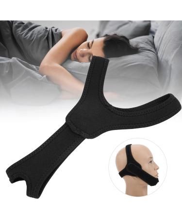 Anti Snoring Chin Strap for Bedroom Sleep - Vface Chin Strap with Splicing Straps - Black - Buy Online on GoSupps.com
