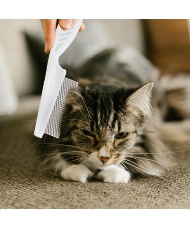 Blmhtwo 2-Piece Flea Comb for Cats & Dogs - Professional Fine-Toothed Pet Care Comb for Flea Tick and Stain Removal - Buy Online on GoSupps.com