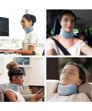 Recovist Neck Support - Cervicorrect Anti-Snoring Chin Support for Sleep Apnea | Soft Foam Neck Pillow (Black Size S) - Buy Online on GoSupps.com