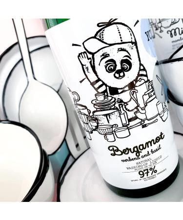 Yope Natural Detergent Washing-Up Liquid | Bergamot & Basil | Vegan | Cruelty Free | Paraben & SLS Free | 750 ml Bergamot Basil - Buy Online on GoSupps.com