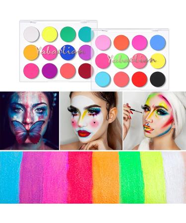 SOMGKIN 12 Colors Shiny Matte Pigment Eyeshadow Palette Glitter Eyeshadow Highly Pigmented Eyeshadow Cosmetics Durable Waterproof for Halloween Christmas Valentines Day 01 Metallic - Buy Online on GoSupps.com