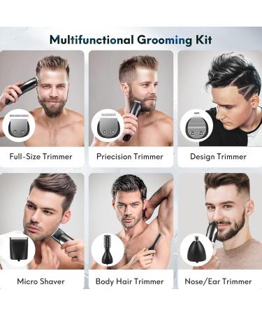 Premium Beard Trimmer for Men - Waterproof Electric Razor & Grooming Kit | Cordless Clippers for Mustache Nose Face & Body | Perfect Gifts for Men - Buy Online on GoSupps.com