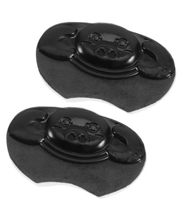 1 Pair Heel Wear Stickers Heel Liners Heel Protectors for Shoes Convenient Heel Stickers Women Heel Pads Foot Supplies Heel Cushion Heel Pads for Shoes Shoe Heel Protectors Black 9.00X5.50X0.40CM
