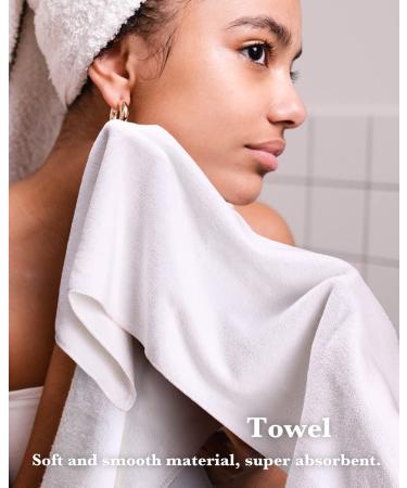 Peach Scent Spa Gift Set for Women - 8 Piece Bath and Body Set with Bath Bomb, Candle, and Massage Oil - Ideal Gifts for Her - Buy Online on GoSupps.com