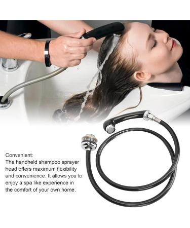 Efficient & Flexible Salon Shampoo Shower Head Sprayer Durable & Sleek Design Easy Installation with Home Spa Experience Compatible for Barber Shops & Hair Salons - Buy Online on GoSupps.com