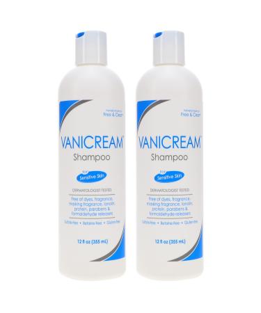 Vanicream Shampoo For Sensitive Skin 12 oz. (Pack of 2) 12 Fl Oz (Pack of 2)