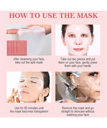 Bio Collagen Face Mask + Collagen Night Wrapping Mask with Face Mask Brush Korean Skin Care for Teenage Girls Face Masks Beauty Collagen Overnight Wrapping Peel Off Facial Mask Deep Hydration - Buy Online on GoSupps.com
