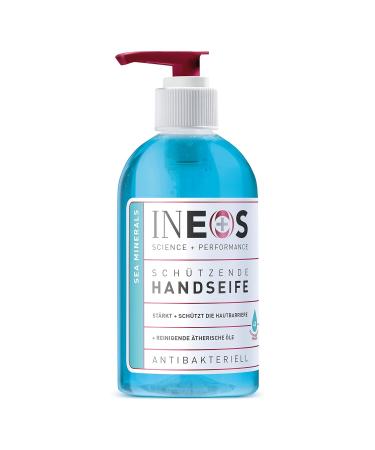 Ineos Antibacterial Liquid Hand Soap Moisturizing with Marine Minerals 6 x 250ml Pack (12 Pack) International Shipping - Buy Online on GoSupps.com