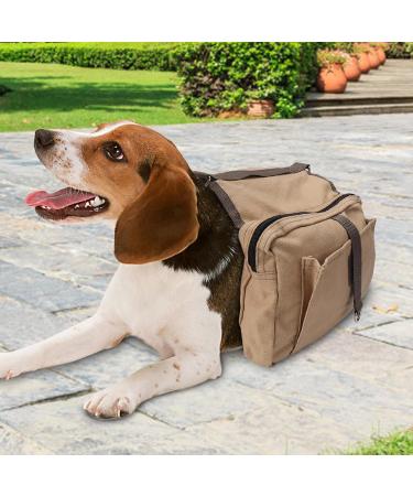 NestNiche Dog Saddlebags Pack Dog Hiking Backpack Dogs Saddle Bag Outdoor Vest Dog Pack for Travel and Camping Small Medium Large Dogs - Buy Online on GoSupps.com