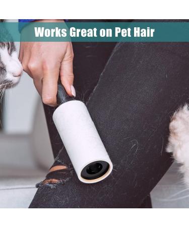 Lint Rollers for Pet Hair 8m 60-Sheet Rolls 6 Pack Clothes Sofa Bed and Carpet Removes Dog Cat hairs Dust and Fluff From Garments Furniture and Car Seats 60 Sheets per Refill Pack of 6 Roll / 3 Handles - Buy Online on GoSupps.com