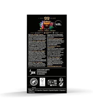 L'Or Espresso Caf - Limited Edition - 100 Laos Bolaven Capsules - Nespresso* compatible (pack of 10 x 10) - Buy Online on GoSupps.com