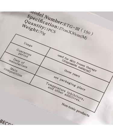 Thickened Film for Fat Freezing Machines Skin Protection Widely Compatible with Cryotherapy Equipment - Buy Online on GoSupps.com