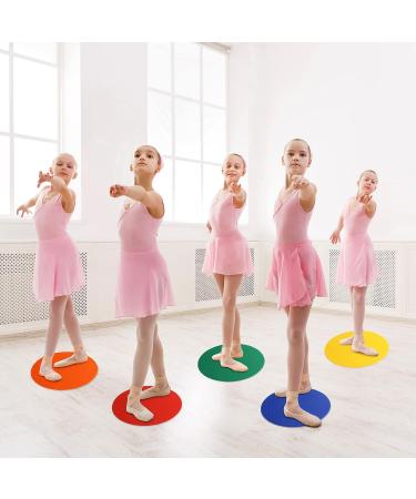 60 Pcs 9-inch Non-Slip Poly Vinyl Spot Markers for Soccer, Football, Basketball - Agility Training Cones for Gym, Dance, Classroom Org - Buy Online on GoSupps.com