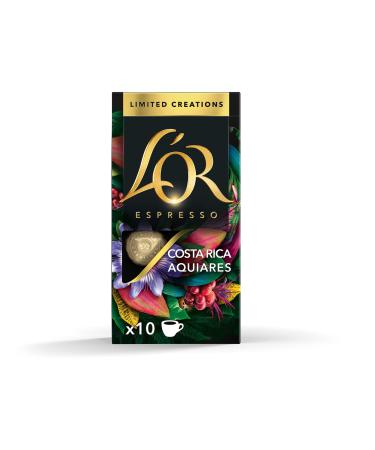 L'Or Espresso Café - Limited Edition - 100 Laos Bolaven Capsules - Nespresso* compatible (pack of 10 x 10)