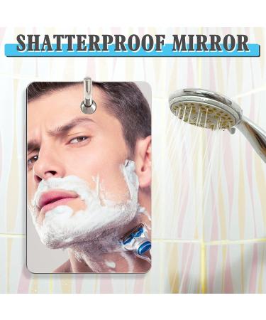 10-Piece Featherweight Shatterproof Plastic Mirrors - Unbreakable Shower & Travel Makeup Mirror Set for Men and Women - Hanging Pocket Mirror for Bathroom - 4.3 x 2.8 Inch - Buy Online on GoSupps.com