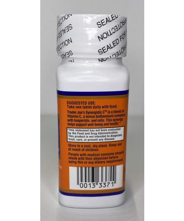Trader Joe's Vitamin C Complex 100 Tablets - Boost Immunity and Support Overall Health - Buy Online on GoSupps.com