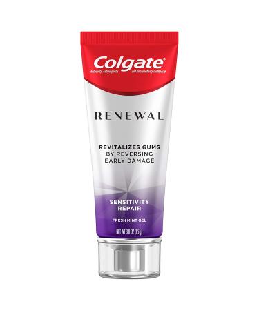 Colgate Renewal Gum Toothpaste - 3oz (2 Pack) for Gum Health & Teeth Sensitivity Repair - Fresh Mint - Buy Online on GoSupps.com