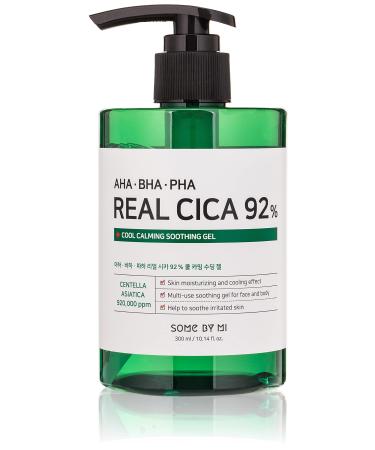 Some By Mi AHA/BHA/PHA Real Cica 92% Cool Calming Soothing Gel 10.14 fl oz (300 ml)