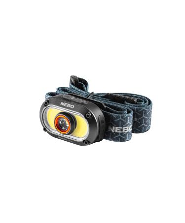 NEBO MYCRO USB Rechargeable, Adjustable LED Headlamp & Cap Light, Bright Spot Light for Camping, Hiking, Caving, Fishing with Adjustable Head Strap and Cap Clip, IPX4 Water Resistant Mycro 500+ - 500 Lumens