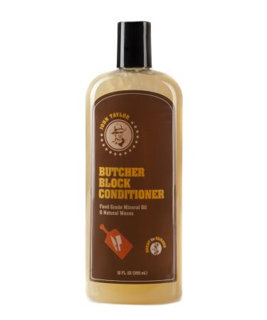 John Taylor Butcher Block Conditioner Food Grade Mineral Oil and Natural Waxes