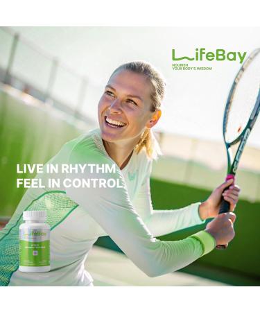 LifeBay Women s Cycle Ease PMS and Menstrual Support Inspired by Chinese Herbal Wisdom for Hormonal Balance & Monthly Cycle Comfort with Dong Quai & Notoginseng Made in USA 60 Vegan Capsules - Buy Online on GoSupps.com