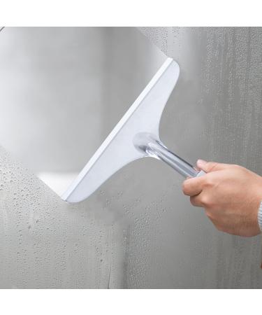 Shower Squeegee Set - Glass Door, Bathroom Tile and Mirror Cleaner - 2 Pack - Buy Online on GoSupps.com