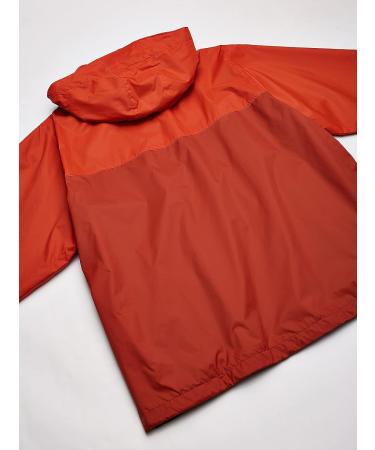 Columbia Men's Glennaker Lake Lined Rain Jacket - Small Dark Sienna/Bonfire - Buy Online on GoSupps.com