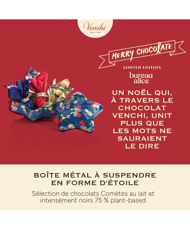 Venchi Coffret Cadeau toile de No l avec Chocolats Cometa Assortis dition Limit e 36 g Sans Gluten Sans Colorants ni Conservateurs Id e Cadeau et D coration de No l - Buy Online on GoSupps.com