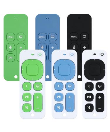 Malitone 3 pieces silicone baby toy-dental aid baby for 3-12 months babies bite toys baby remote control gripping baby sensory chewing molar toy bpa-free (black blue green) blue black green 3-pack