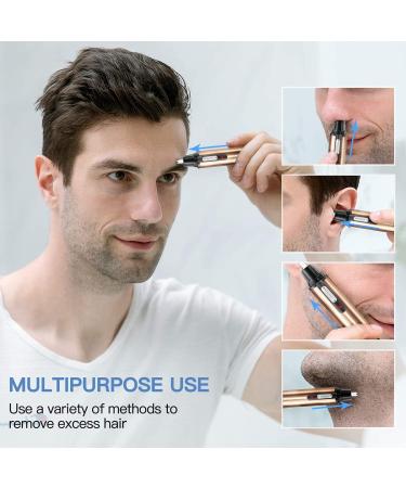 Nose Hair Trimmer - Professional USB Rechargeable Nose & Ear Hair Clipper for Men & Women - Precision Grooming Tool - Buy Online on GoSupps.com