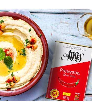 Buy Alises Smoked Paprika Powder (Sweet) 160g DOP Authentic Piment n de la Vera from Spain | Premium Seasoning for Your Dishes - Buy Online on GoSupps.com
