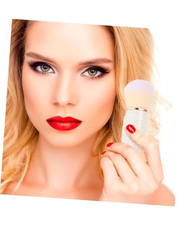 Buy Makeup Brush Set for Women - Portable Nanofiber Cosmetic Brushes - Ideal for Travel & Face Makeup - 10.6x5cm White - Buy Online on GoSupps.com