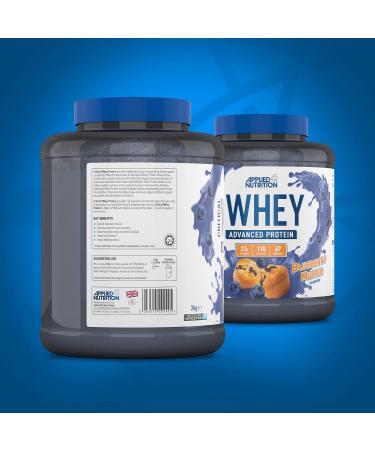 Applied Nutrition Critical Whey Protein Powder 2kg - High Protein Powder Protein Milkshake Muscle Building Supplement with BCAAs & Glutamine (2kg - 67 Servings) (Blueberry Muffin) Blueberry Muffin 2 kg (Pack of 1) - Buy Online on GoSupps.com