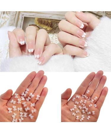 100pcs/set Bows Nail Charm Crystal Bowknot Nail Art 3D Bows Nail Art Decorations Bows Nails Art Jewelry Bows Nail Charm - Buy Online on GoSupps.com