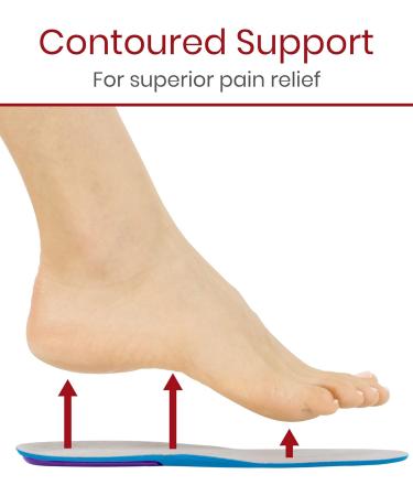 Envelop Gel Insoles for Men - Cushioned Shoe Inserts for Comfort & Support - Ideal for Walking, Running, Hiking - Arch Support & Plantar Fasciitis Relief - Large Size (Pack of 2) - Buy Online on GoSupps.com