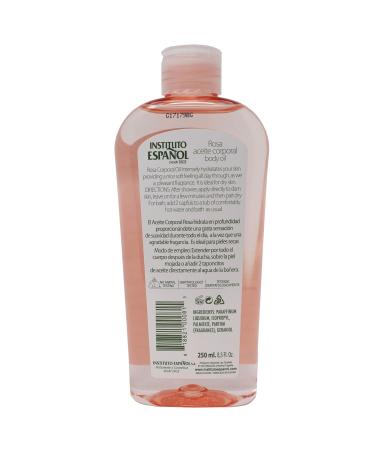 Instituto Espa ol Rosa Body Oil 2-Pack - 8.5 FL Oz Bottles for Smooth Skin - Buy Online on GoSupps.com