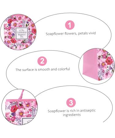 FRCOLOR Rose Petals 3 Boxes Rose Soap Flowers Scented Soaps Floral Scented Bath Soap Floral Soap Shower Plant Essential Oil Soap - Buy Online on GoSupps.com
